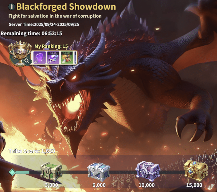 Fate War Blackforged Showdown